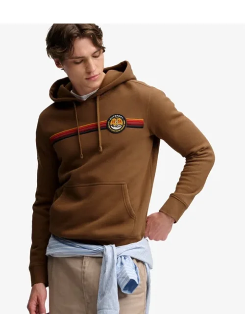 Outdoors Stripe Logo Hoodie