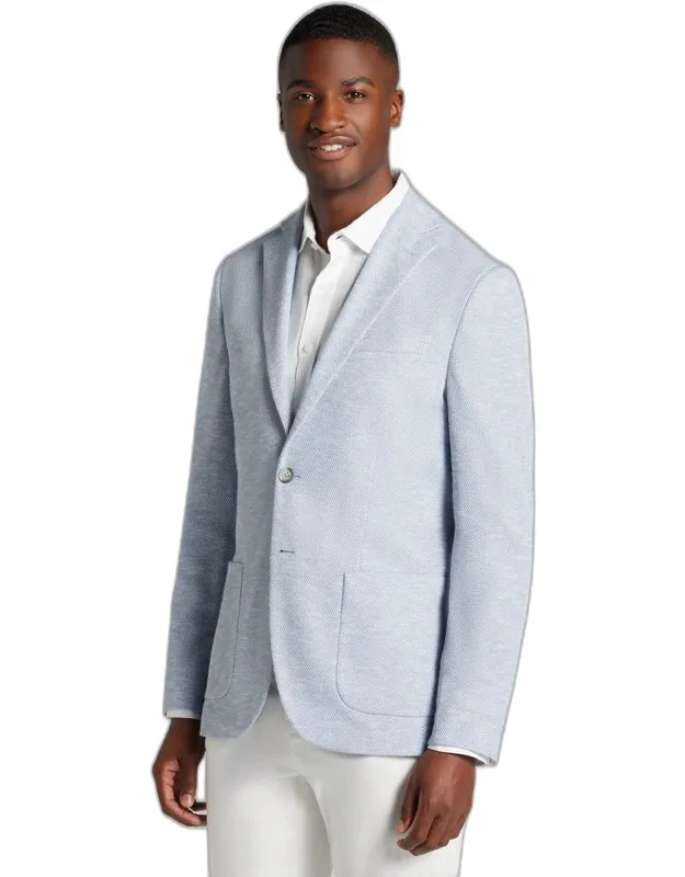 Comfort Stretch Slim Fit Knit Sportcoat
