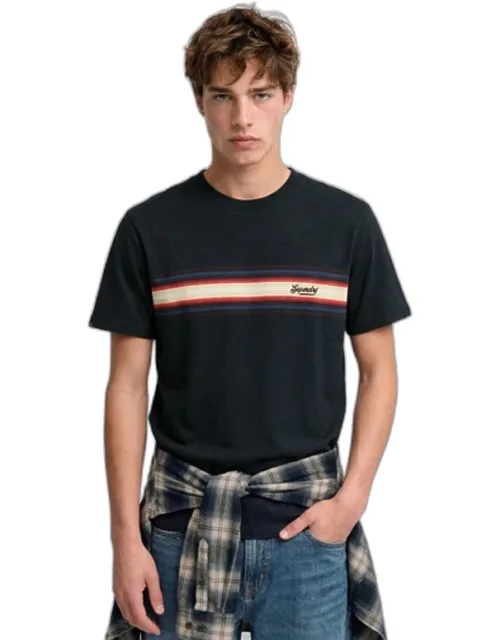 Outdoor Stripe Logo Relaxed T-shirt