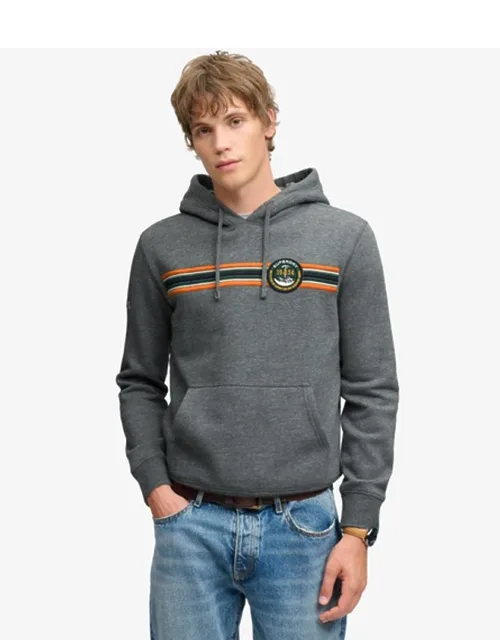 Outdoors Stripe Logo Hoodie