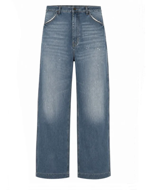 Wide-leg Jeans