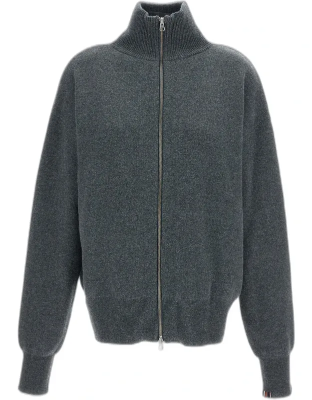 Sporty Cardigan With Zip