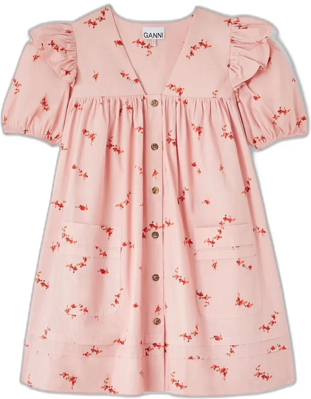 Mini Dress In Cotton