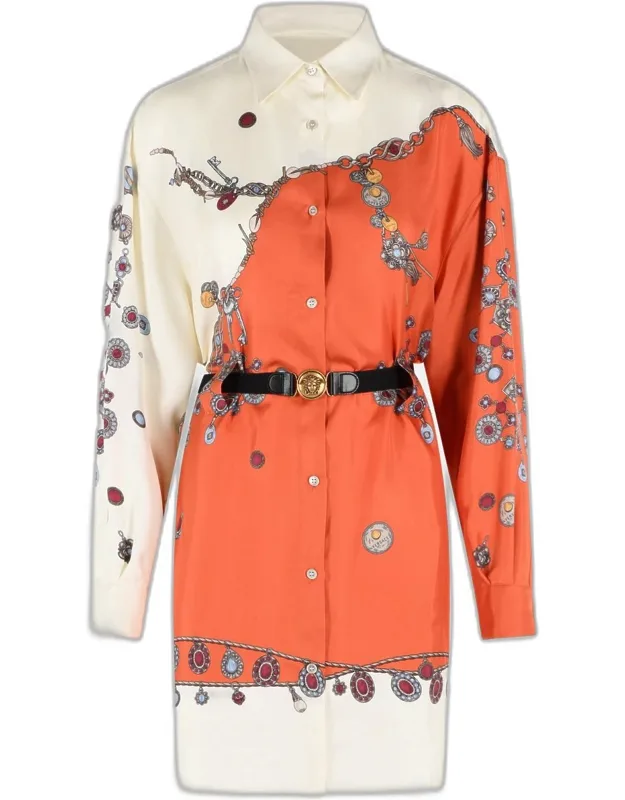 Silk Mini Dress