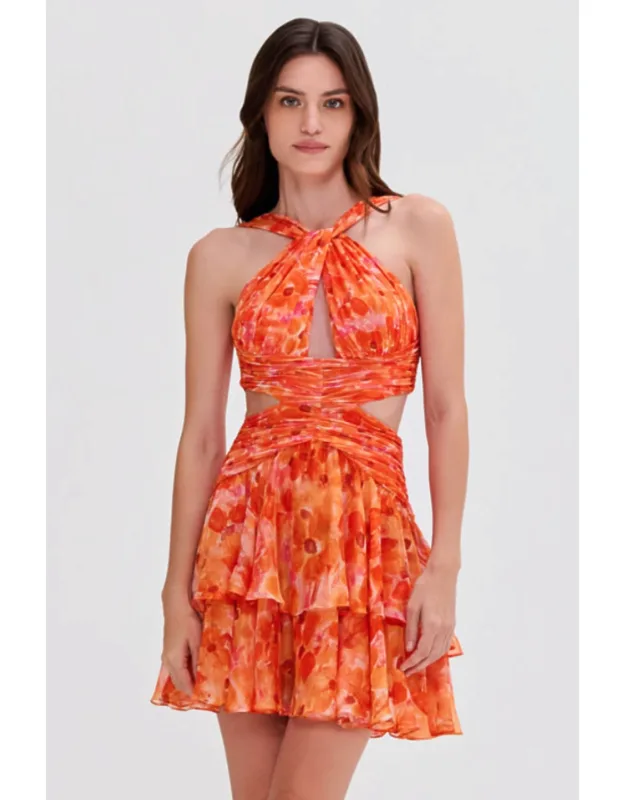 Halterneck Mini Dress