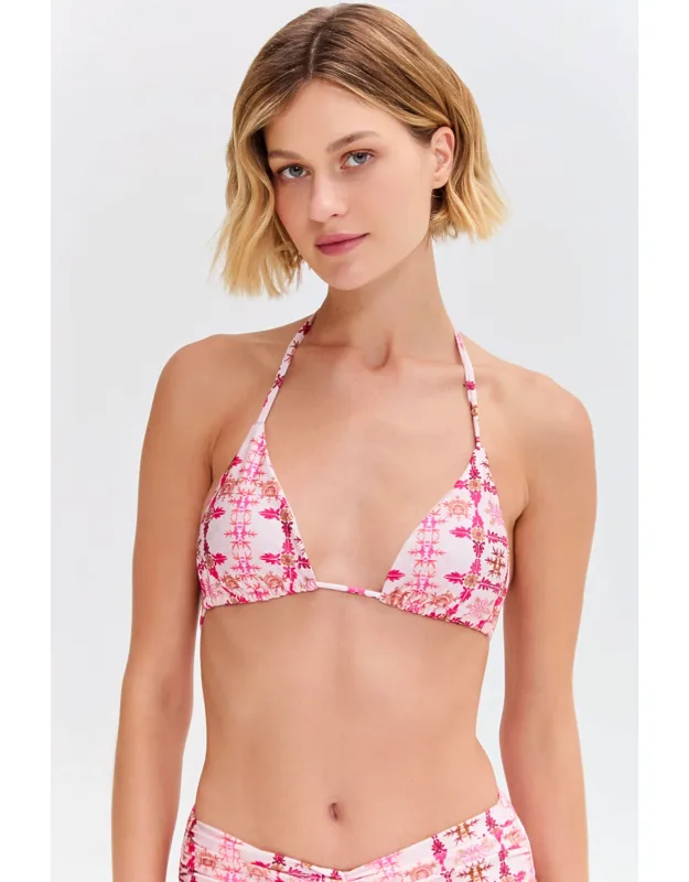 Sintra Flower Lace Bikini Top