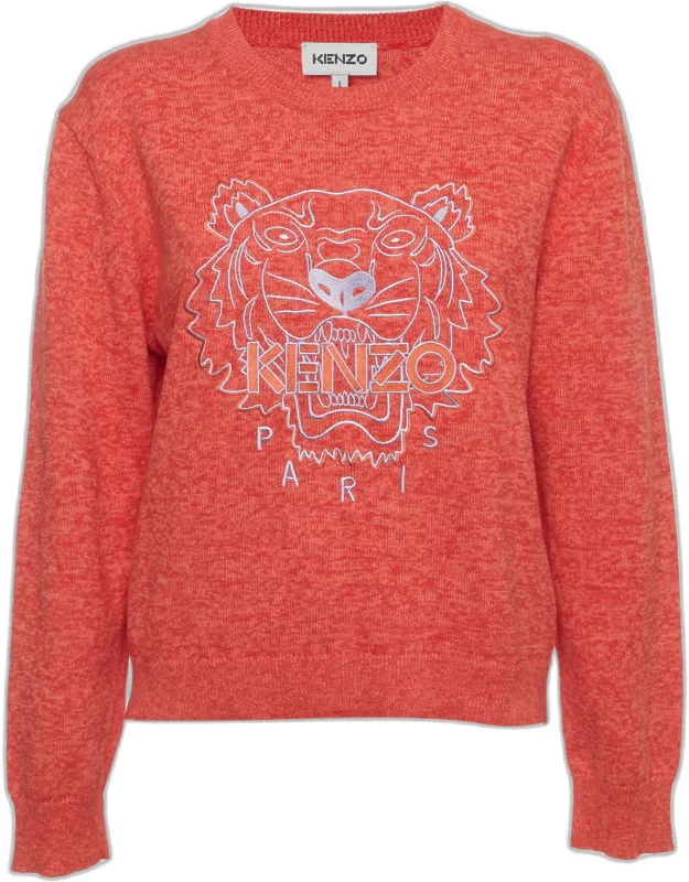 Embroidered Cotton Knit Sweater