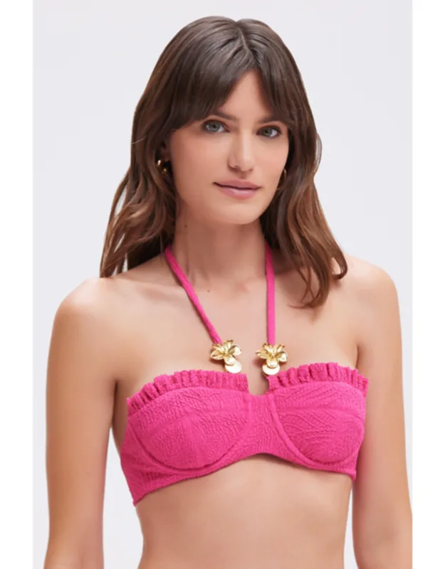 Breeze Jacquard Bikini Top