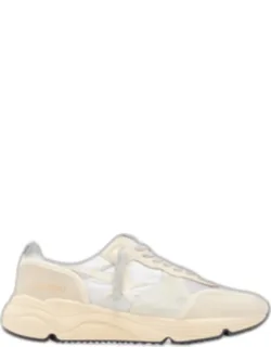 Nylon Leather Running Sneakers
