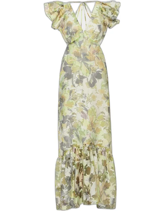 Septima Backless Midi Dress