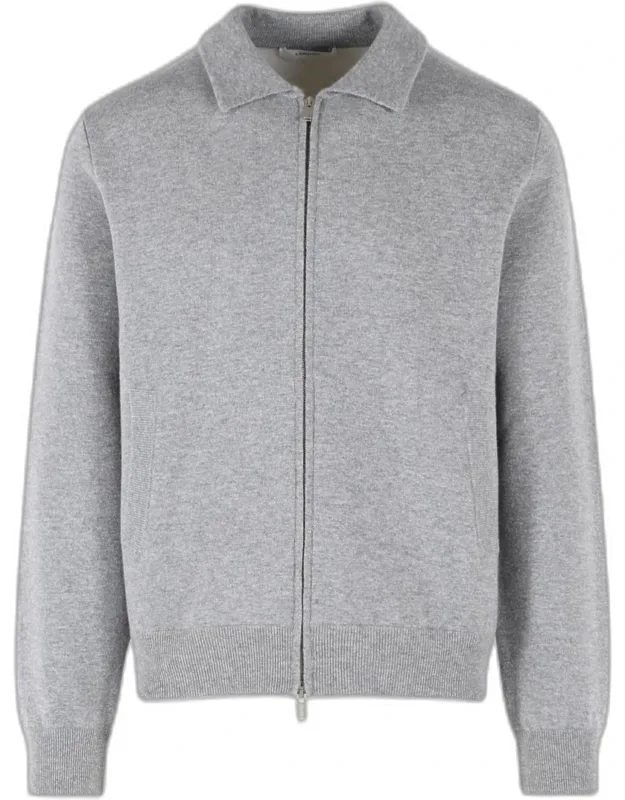Double Wool Bomber Jacket