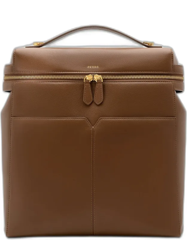 Alyssa Tumbled Leather Backpack