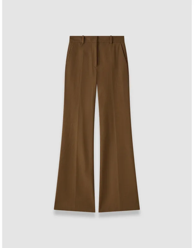 Tafira Gabardine Stretch Trousers - Regular, Fit To Flare, Exceptional Stretch Recovery
