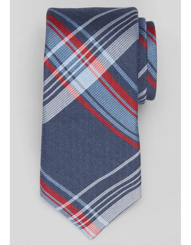 Diffusion Plaid Tie