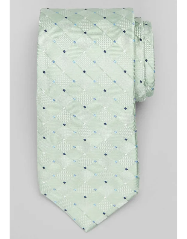 Traveler Collection Multi-texture Grid Tie