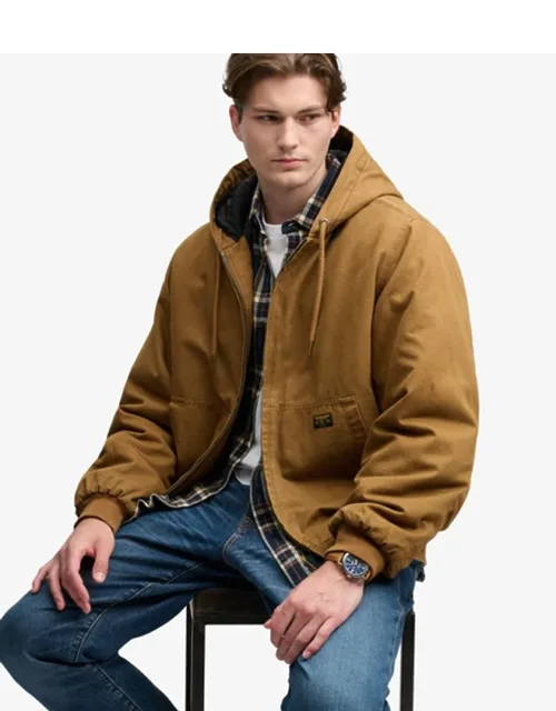 Hooded Workwear Bomber Jacket