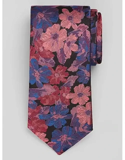 Splotch Floral Tie