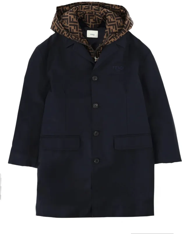 Double Front Trench Coat