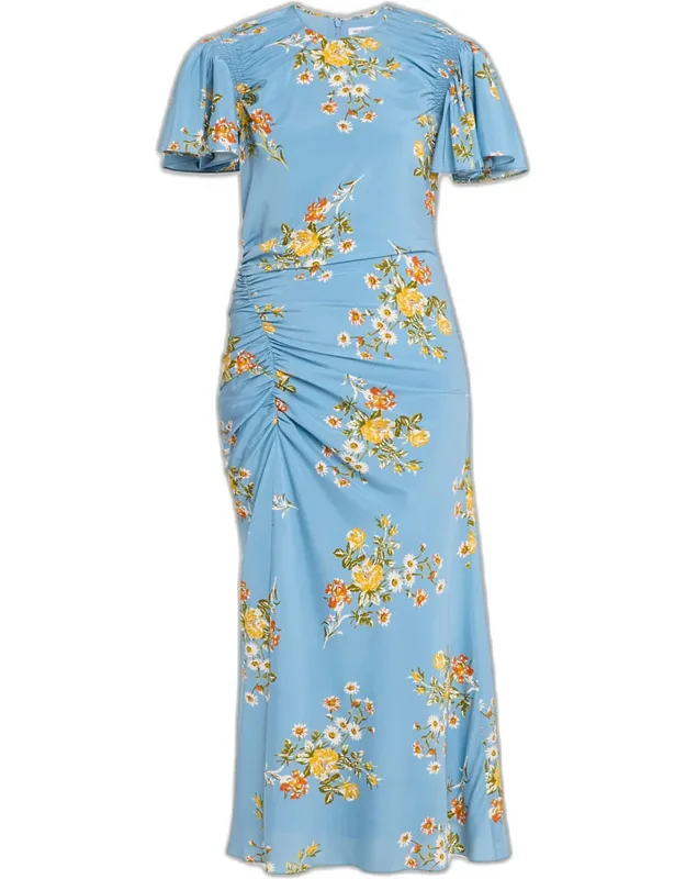 Floral Midi Dress