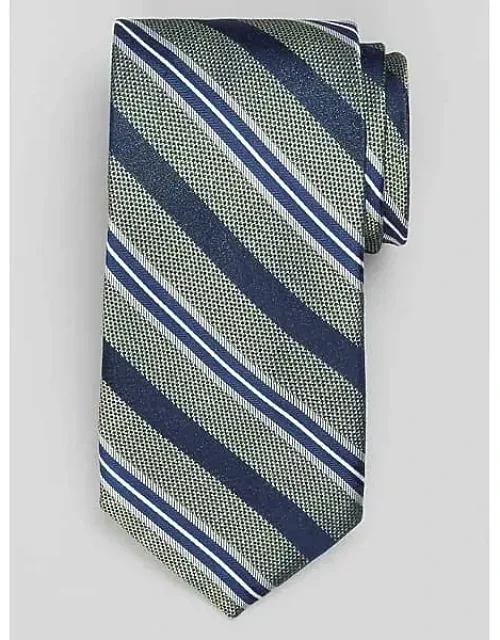 Textured Satin Stripe Tie