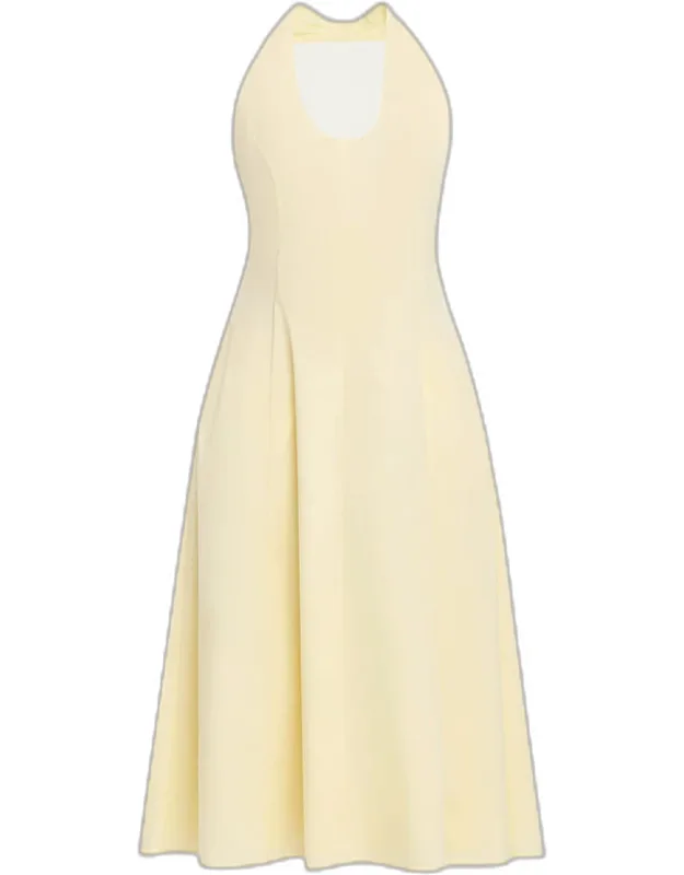 Halter Midi Dress