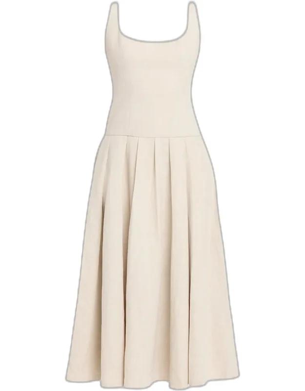 Drop-waist Maxi Dress