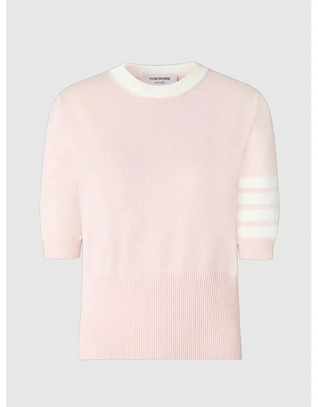 Jersey Intarsia 4-bar Tee