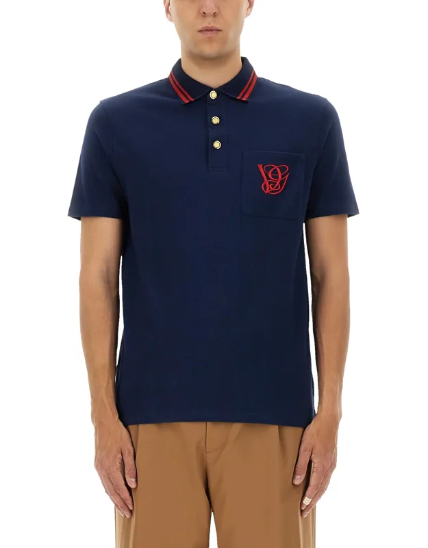 Polo Shirt With Embroidery
