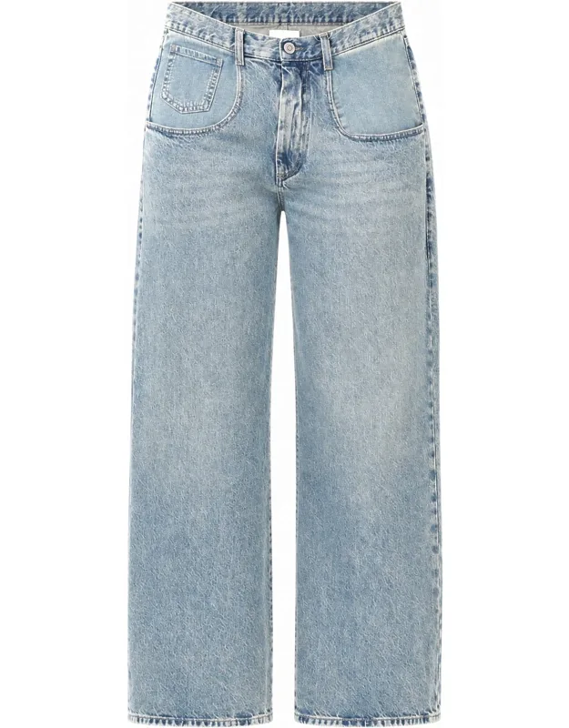 Straight-leg Jeans