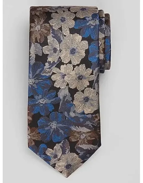 Splotch Floral Tie