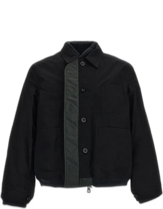 Reversible Ripstop Nylon Jacket.