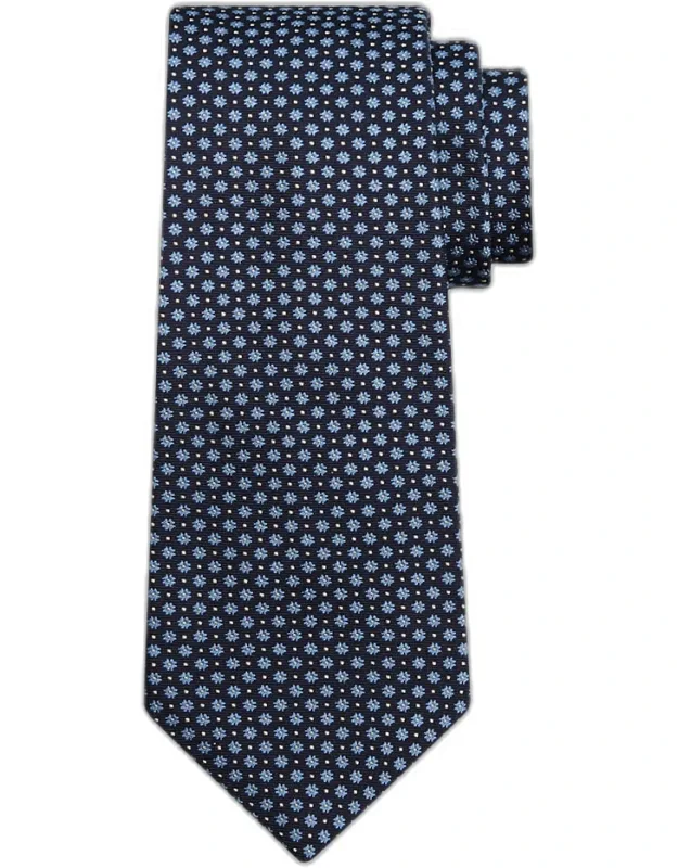 Floral Silk Seven-fold Tie