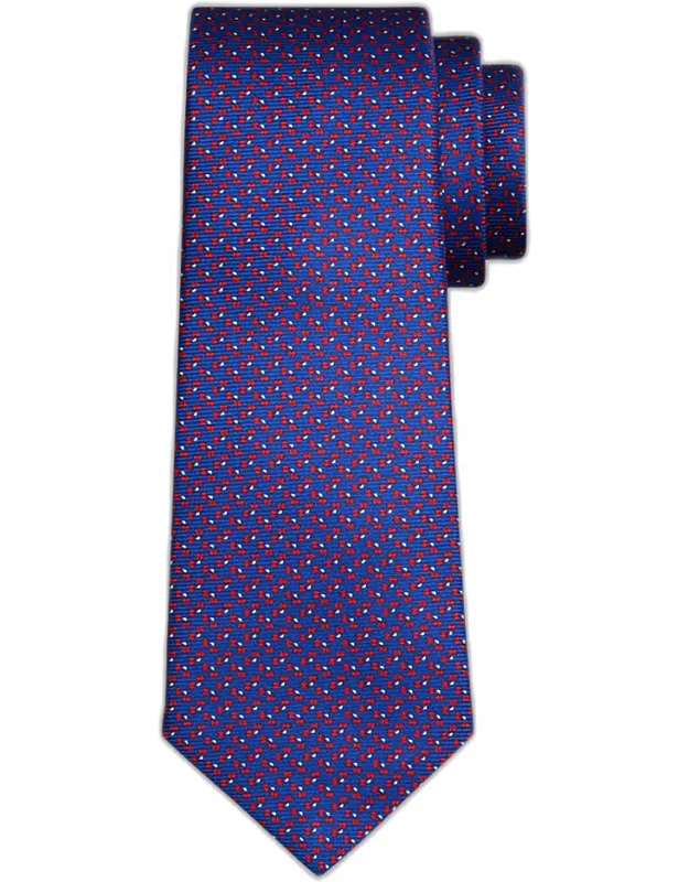 Small Bow Silk Sevenfold Tie