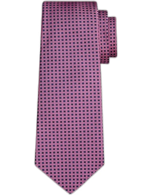 Woven Silk Sevenfold Tie