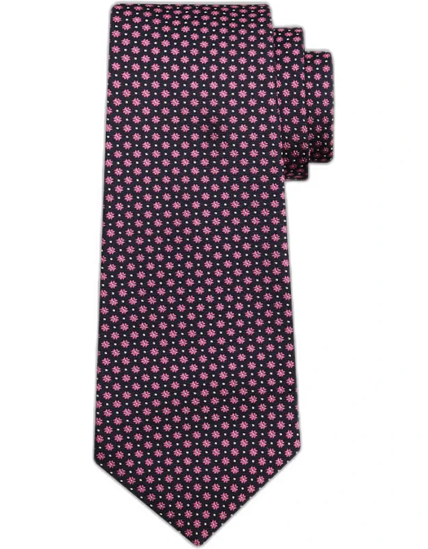 Floral Silk Seven-fold Tie