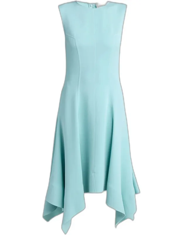 Handkerchief Midi Dress