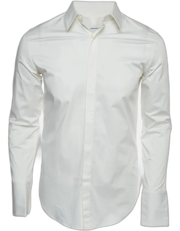 Stretch Cotton Long Sleeve Shirt