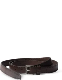 Antiqued Leather Belt