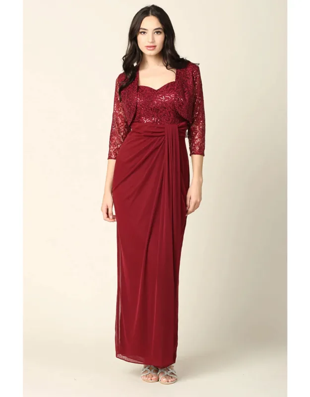 2-pc Bolero Jacket Dress