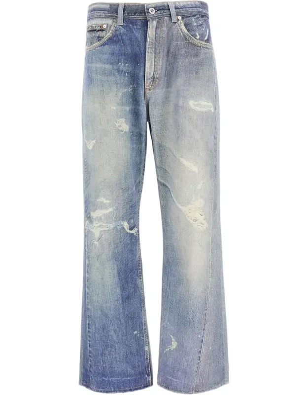 Denim Digital Print Jeans