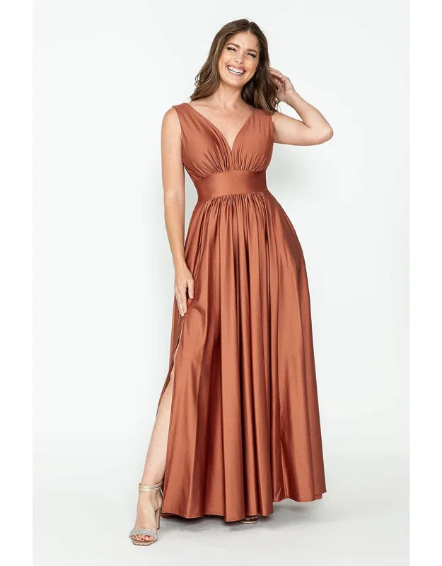 Empire Waist Long Formal Dress