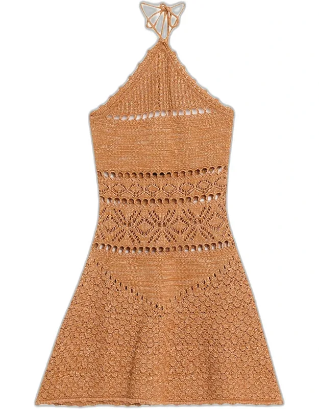 Crochet Halter Dress