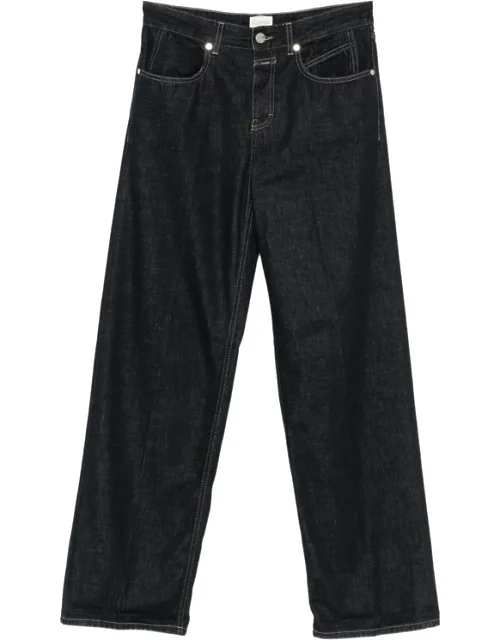 Nikka Logo-patch Wide-leg Jeans