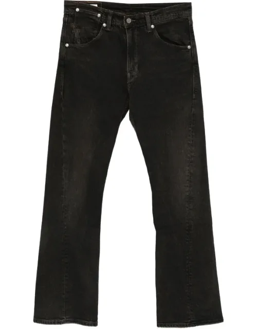 Logo-patch Straight-leg Jeans