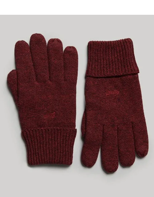 Classic Ribbed Vintage Logo Gloves