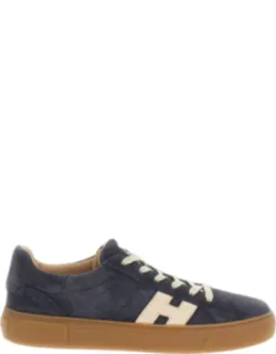 Suede Leather Skater Sneakers