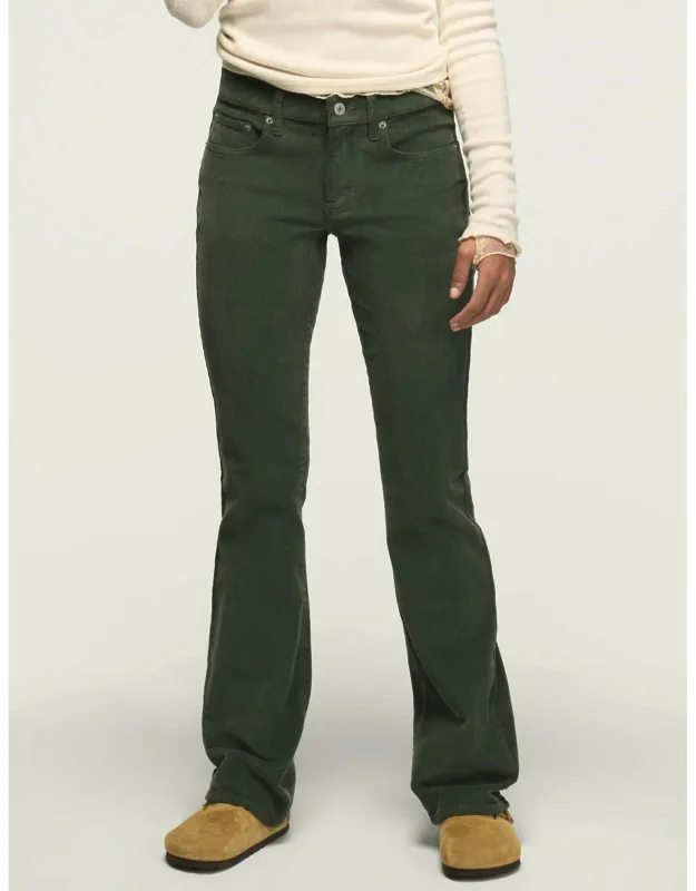 Mid Rise Corduroy Sweet Boot