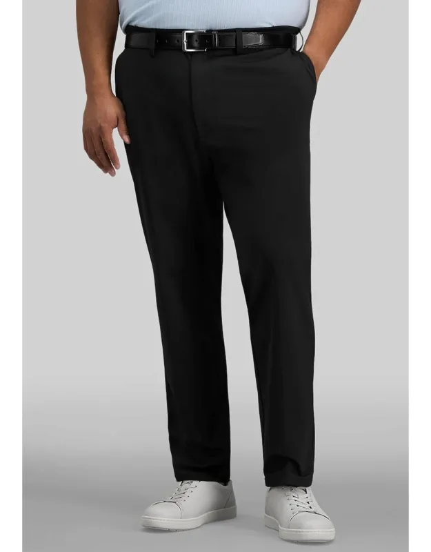 Big & Tall Travel Performance Straight Fit Flat Front Pants