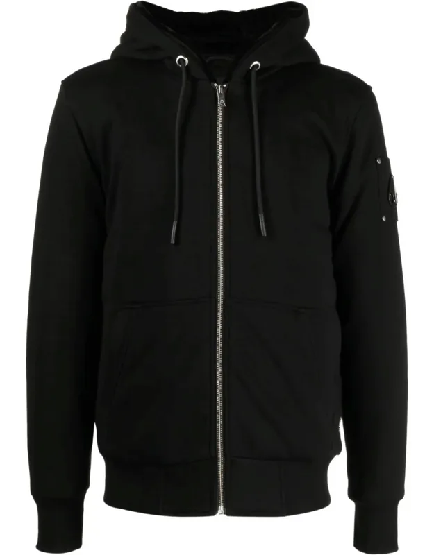 Linden Bunny Logo-plaque Zip-up Hoodie