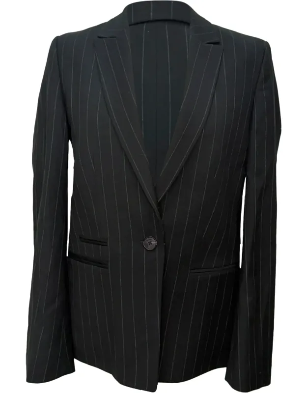 Pinstripe Blazer